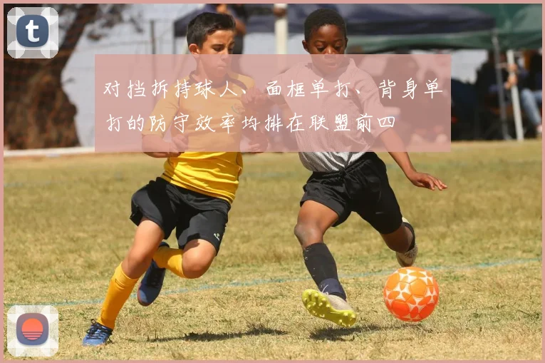 对挡拆持球人、面框单打、背身单打的防守效率均排在联盟前四
